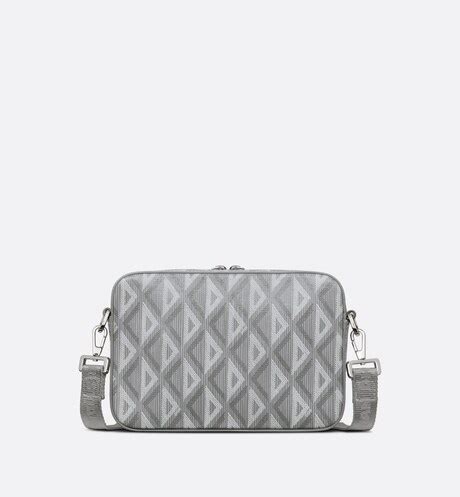 Sac cabas Safari Toile CD Diamond gris Dior